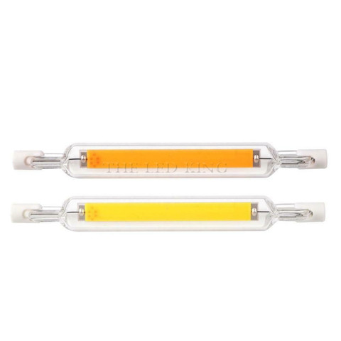 Bombilla LED COB R7S, tubo de vidrio, 78MM, 20W, 118MM, 30W, lámpara halógena de repuesto, 80W, J78, J118, foco de diodo Lamparda, 220V, 110V, novedad ► Foto 1/6
