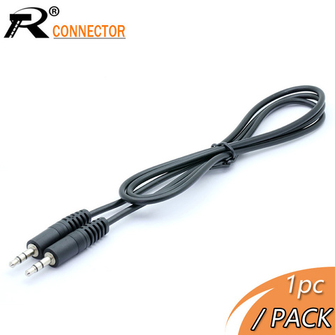 Cable auxiliar de Audio estéreo para teléfono y altavoz, conector corto macho a macho, 150cm/100cm, 3,5mm, 1 unidad ► Foto 1/6