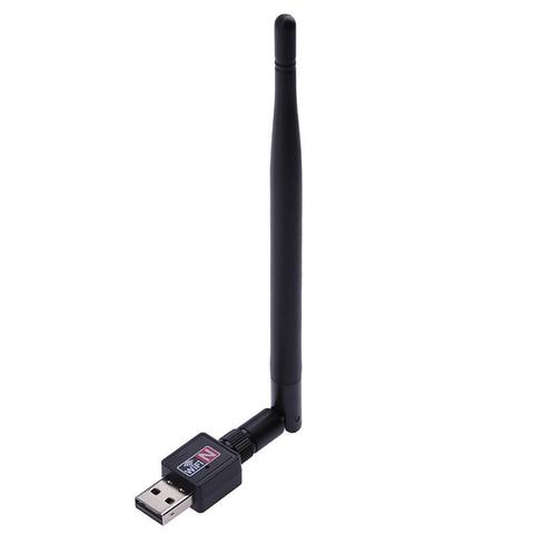 Wireless 600Mbps USB WiFi Router Adapter PC Network LAN Card Dongle with Antenna wifi Adapter wifi адаптер ► Foto 1/6