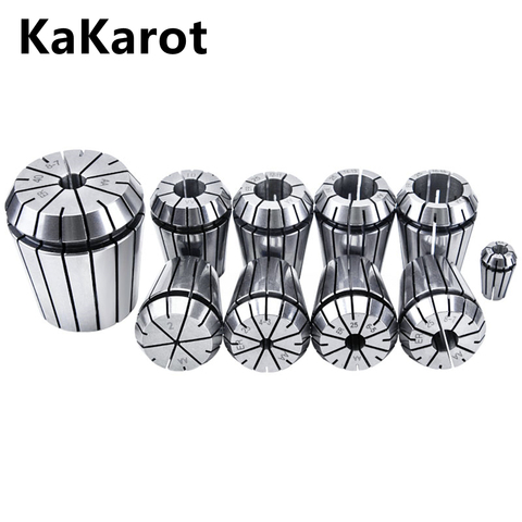 KaKarot ER-portabrocas para fresadora CNC, portaherramientas ER25 ER32 0.008 para fresadora CNC, máquina de grabado, torno, molino, Portabrocas de resorte ► Foto 1/6