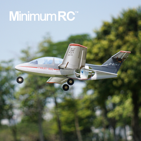 MinimumRC Fan-Jet 600 Jet 35mm EDF 360mm 3 canales entrenador fijo-ala del aeroplano de RC al aire libre juguetes para niños y regalos de los niños ► Foto 1/5