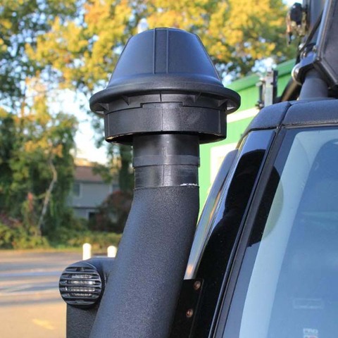 Cabezal de entrada de Snorkel Universal para coche, accesorio de 3 