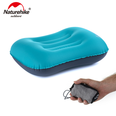 Naturehike portátil TPU poliéster inflable | Inflable almohada Mini viaje cojín inflable para el cuello para dormir resto relajante ► Foto 1/6