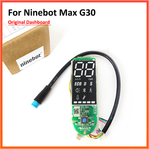 Panel Original para Ninebot MAX G30 KickScooter, controlador de patinete eléctrico, tablero de tablero, piezas de Kit de montaje Dispaly ► Foto 1/6