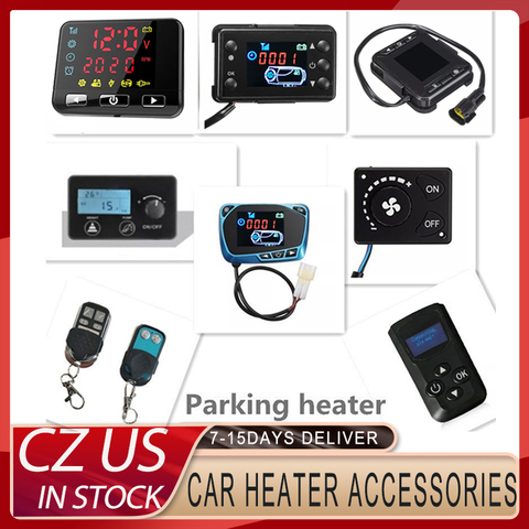 Controlador de interruptor de calentador de aire de estacionamiento para coche, accesorios de Monitor LCD, controlador de calefacción para pista Ai, 12V y 24V ► Foto 1/6