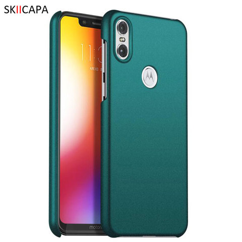 Para Motorola Moto una P30 jugar caso duro mate PC funda protectora trasera completa para Motorola One visión Macro Zoom G8 jugar P40 ► Foto 1/6