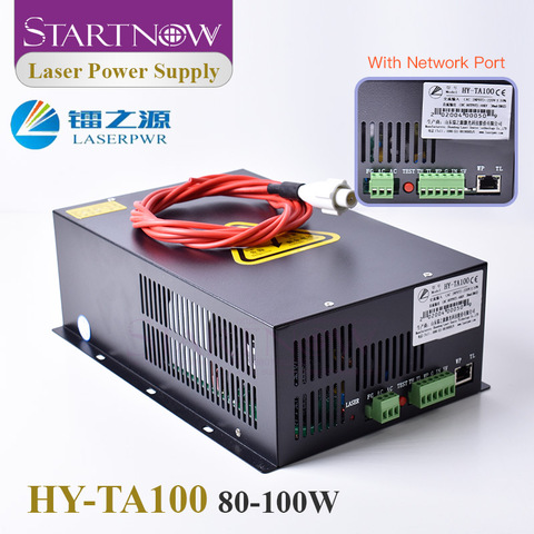 Startnow-fuente de alimentación láser HY-TA100 para máquina de corte láser, tubo láser CO2 HY TA100, fuente 100/110 V, PSU, 80W, 220 W ► Foto 1/6