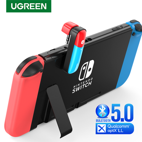 UGREEN-adaptador transmisor de Audio para Nintendo Switch, adaptador transmisor inalámbrico con Bluetooth 5,0, 3,5mm, APTX LL ► Foto 1/6