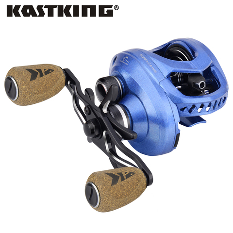 KastKing megawaws-Relación de engranaje de carrete de pesca Baitcasting, de 5,4: 1 a 9,1: 1 11 + 1BBs, con sistema de frenado magnético, arrastre máximo de 8KG ► Foto 1/6