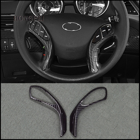 Protector para volante de coche embellecedor de Marco insertar etiqueta para Hyundai Elantra 2011-2015 accesorios de coche ► Foto 1/5