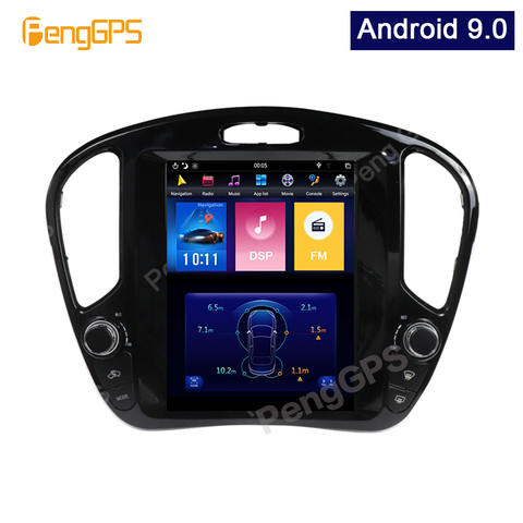 Android 9,0, Tesla estilo Vertical pantalla de navegación GPS para Nissan Juke para Infiniti ESQ 2010-2022 reproductor de Audio 4K 1920*1080 unidad ► Foto 1/6