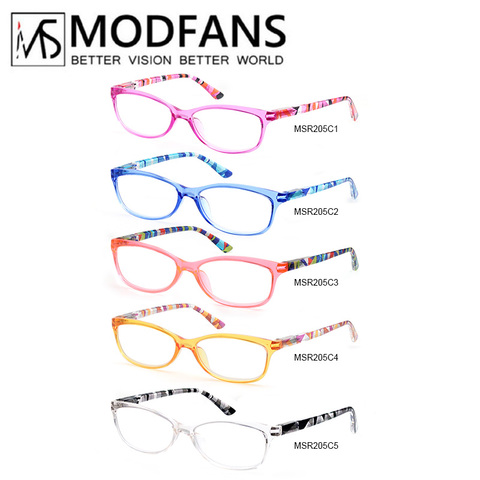 MODFANS gafas de lectura mujer, lectores elegantes para hombre y mujer, Sping bisagra lupa, gafas presbicia + 0,5 a + 5,0 ► Foto 1/6