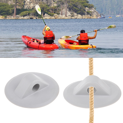 Durable PVC inflable barco Kayak canoa cuerda hebilla montaje accesorios de parche inflable Barco de montaje de cuerda ► Foto 1/6