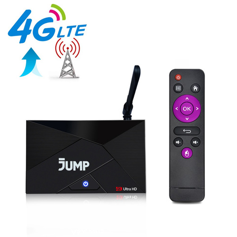 4G Lte Android Tv Box Android 7,1 RK3229 1GB DDR3 8GB EMMC receptor inteligente 2,4G antena WiFi 4k H.265 4G micro-SIM TVBOX ► Foto 1/5