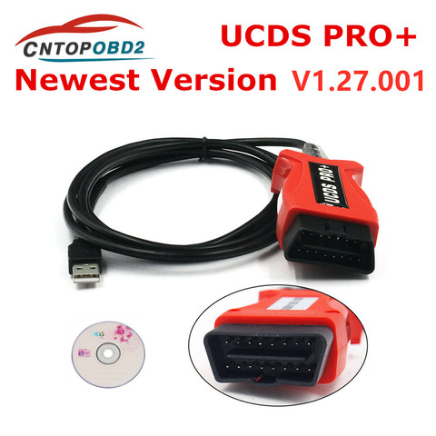 Cable de diagnóstico UCDS Pro + FOCOM, para Ford UCDSYS con UCDS Pro + V1.27.001 con licencia completa de 35 fichas UCDS pro, activación completa ► Foto 1/6