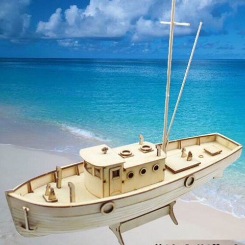 1/30 Nurkse, conjunto de velero de madera DIY, juego de rompecabezas de juguete, modelo de navegación, regalo de barco para niños y adultos ► Foto 1/6