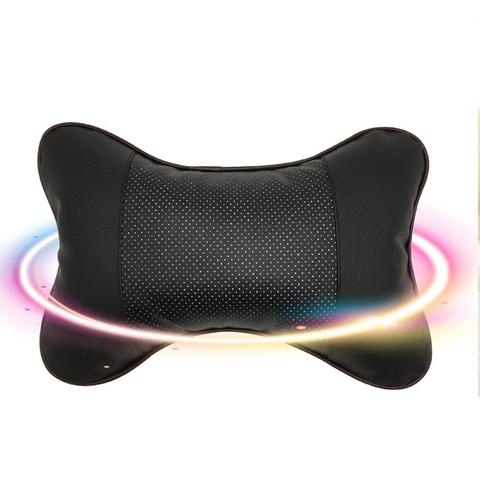 Estuche de almohada para cuello Universal, cojín para reposacabezas, accesorio para coche, Color sólido ► Foto 1/6