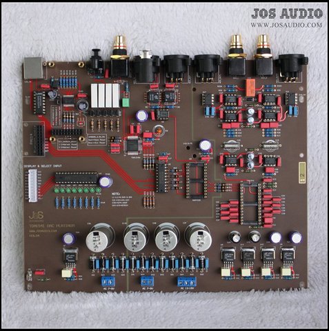 Tablero de decodificación de Audio TDA1541 DAC terminado ► Foto 1/3