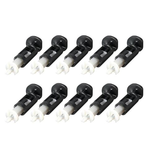 10 pares para disipador de calor de la CPU Pin de montaje de tornillo presionable de plástico enfriador ventilador de refrigeración Clip de montaje para Intel Socket Kit ► Foto 1/6