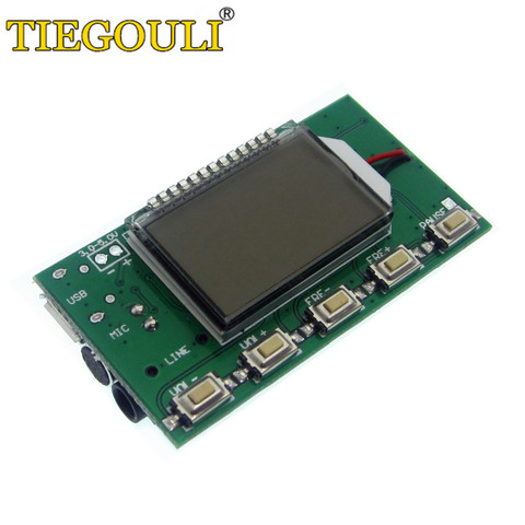 DSP PLL 87-108 MHz LCD micrófono inalámbrico de Radio FM estéreo transmisor/receptor Venta caliente a estrenar ► Foto 1/3