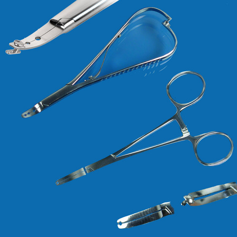 Alicates de sujeción Micro con anclaje dérmico profesional, Piercing para el cuerpo, Forcep de acero inoxidable con anclaje dérmico, herramienta de perforación ► Foto 1/6