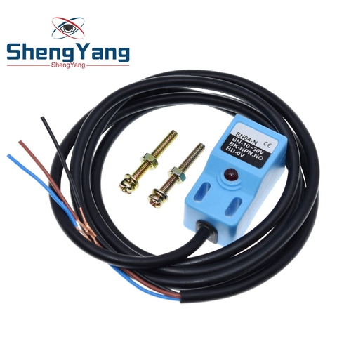 Shenyang SN04-N SN04-N2 SN04-P SN04-P2 DC NPN PNP NO NC 4mm DC 10-30 V SN04 proximidad inductivo detección Sensor ► Foto 1/6