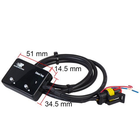 Medidor de temperatura de escape de coche, medidor de temperatura Digital con Sensor EXT, 0-1000 C, ETM01 ► Foto 1/6