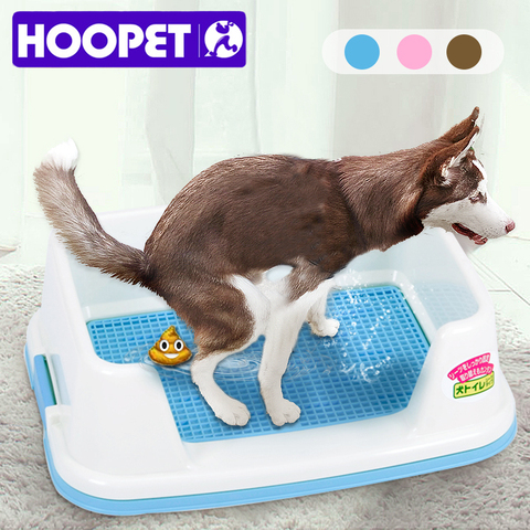 HOOPET-inodoro para perros, orinal para cachorros, cajas de arena para interiores, fácil de limpiar, productos para mascotas, inodoro de entrenamiento ► Foto 1/6