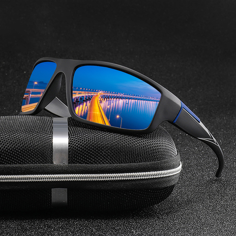 Gafas de sol polarizadas para hombre, lentes de sol polarizadas de diseño clásico de marca, aptas para conducir, viajar, pescar ► Foto 1/6