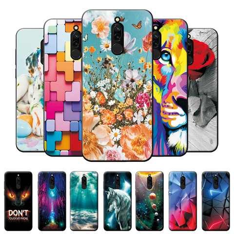 Funda de silicona a prueba de golpes para Redmi 8, funda para Redmi 8, parachoques para Xiaomi Redmi 8, Redmi 8, 6,22 