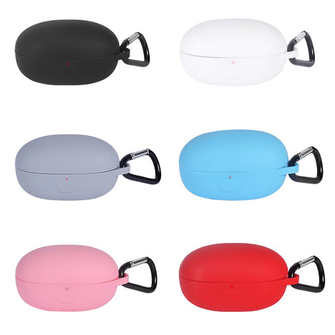 Funda de silicona para auriculares Xiaomi 1MORE, carcasa de carga para auriculares inalámbricos, a prueba de golpes, anticaída ► Foto 1/6