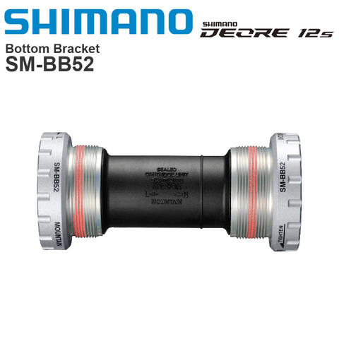 SHIMANO-soporte inferior ALIVIO SM-BB52, DEORE M6100 Series, roscado, HOLLOWTECH II, 68/73mm de ancho, piezas originales de Trekking ► Foto 1/1