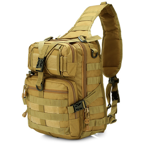 Mochilas tácticas militares de gran capacidad para hombre, morrales tácticos militares de gran capacidad de 35L, bolsas de asalto impermeables, Molle, para Trekking, Camping, fundas de caza ► Foto 1/5