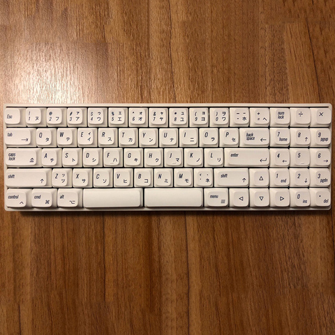 Teclas PBT de Color blanco Retro estilo Apple para interruptor de cereza Teclado mecánico para jugar sublimación NP perfil reemplazar tapas de llave ► Foto 1/6