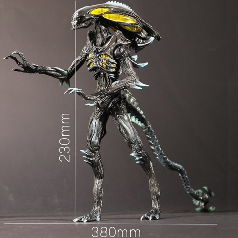 Figura de alienígenas Vs Predator, estatua de Guerrero Alien de la Marina Colonial, figuras de acción de PVC de 9 pulgadas, modelo de juguete coleccionable ► Foto 1/6