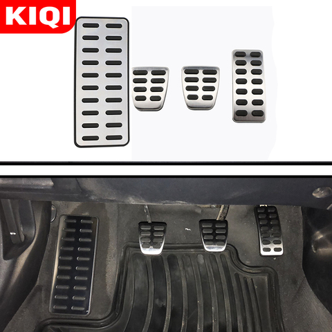 Pedales de freno de combustible para coche, cubierta de Pedal para Hyundai Ix25, Creta, Accent, Verna, Solaris, Kia K2, Alma de Rio, KX3, accesorios ► Foto 1/6