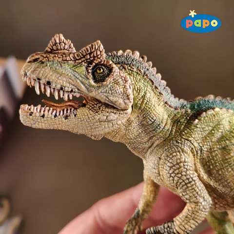 Papo-Simulación de dinosaurio, modelo Animal, Ceratosaurus, juguetes para niños ► Foto 1/5