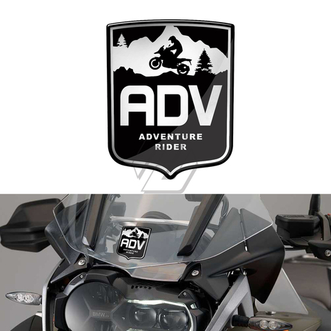 Calcomanía de motocicleta 3D Adventure Rider, funda adhesiva para BMW R1200GS R1250GS 1050 ADV ► Foto 1/6