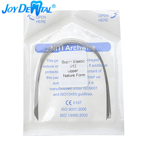 10 unids/pack arco Dental cables Ni-Ti forma Natural ronda para los dentistas odontología ortodoncia tratamiento 0.012-0.020 ► Foto 1/6