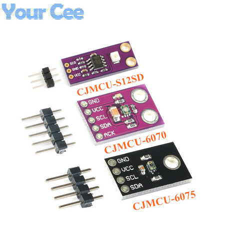 UV Sensor de detección de luz ultravioleta Módulo Sensor de intensidad alta sensibilidad VEML6070 EML6075 CJMCU-6070 S12SD para Arduino ► Foto 1/6