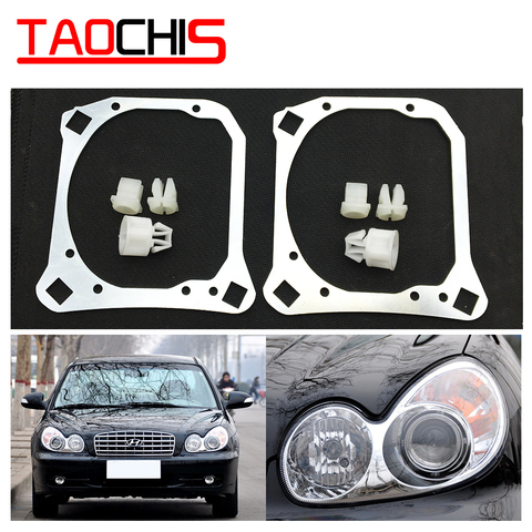 TAOCHIS-Módulo adaptador de marco de estilismo para coche, soporte de soporte DIY para Hyundai Sonata Hella 3R G5, lente de proyector HID Bi xenon ► Foto 1/5