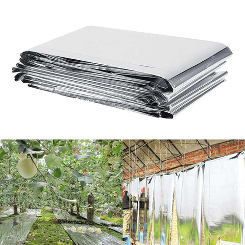 Película Mylar de 210cm X 120cm para pared de jardín, hoja de cobertura hidropónica, reflectante para interior, accesorios de plantación de invernadero, suministros ► Foto 1/6