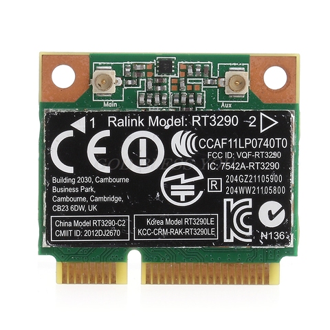 Tarjeta de red inalámbrica con wifi, adaptador Bluetooth para RT3290 HP Pavilion G7-2000 Ralink 802.11b/g/h, 150M, envío directo ► Foto 1/6