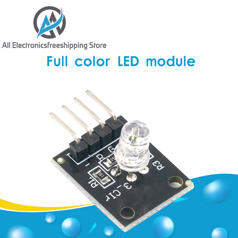 Electrónica Inteligente-Módulo de Sensor LED para Arduino, Kit de iniciación KY016, 3 colores, RGB, KY-016 KEYES, 4 pines, KY016 ► Foto 1/6