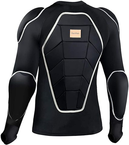 BenKen-Protector de hombro y pecho para motocicleta, equipo Protector, chaqueta protectora para monopatín, snowboard ► Foto 1/6