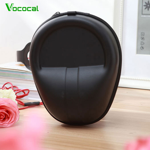 Vococal-Bolsa de almacenamiento Estuche de transporte para Beats, EP, Sony, MDRV6, Sennheiser, HD 380 PRO, Philips Beats y más auriculares sobre la oreja, color negro ► Foto 1/6