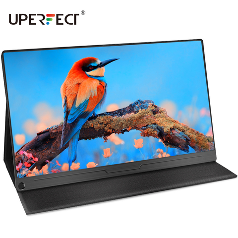 UPERFECT-Monitor portátil de 15,6 pulgadas para ordenador portátil, pantalla externa IPS 4K UHD, pantalla LCD móvil, USB C, Xbox PS4, interruptor, portátil, HDMI ► Foto 1/6