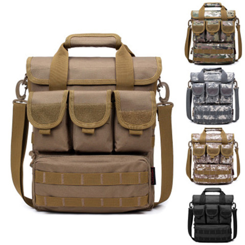 Bolso táctico militar Molle, bolso de hombro, impermeable, para hombre, de camuflaje, solo cinturón, saco, bolsos, mochila de caza ► Foto 1/6