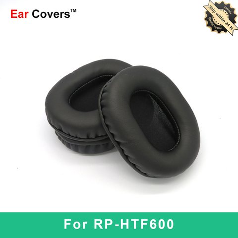 Almohadillas para auriculares Panasonic RP HTF600 RP-HTF600, repuesto de almohadillas para los oídos, espuma de esponja de cuero PU ► Foto 1/6