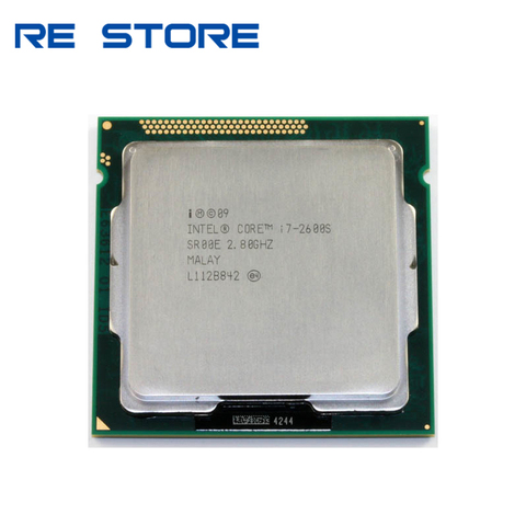 Procesador Intel Core i7 2600s 2,8 GHz Quad Core 8MB 65w LGA 1155 cpu usado ► Foto 1/1